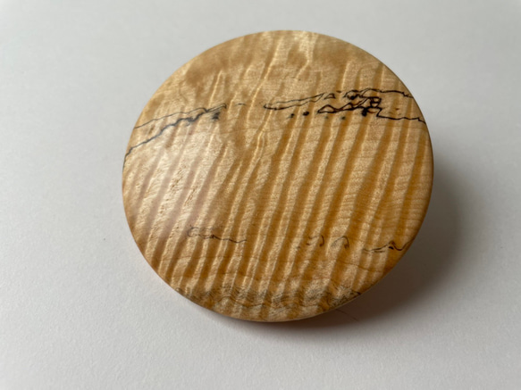 6インチ用　ナンタケットバスケット　素材　材料　ラウンドベース　栃の木 7枚目の画像