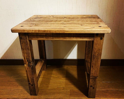 アンティーク風サイドテーブル/ベンチ サイドテーブル BROOKLYN WORKS