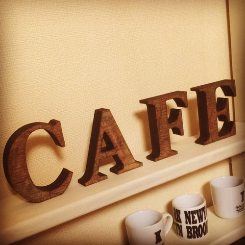 アルファベットオブジェ CAFE その他インテリア雑貨 BROOKLYN WORKS