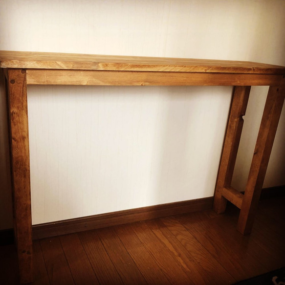 アンティークワークテーブル１０００スリム 3枚目の画像