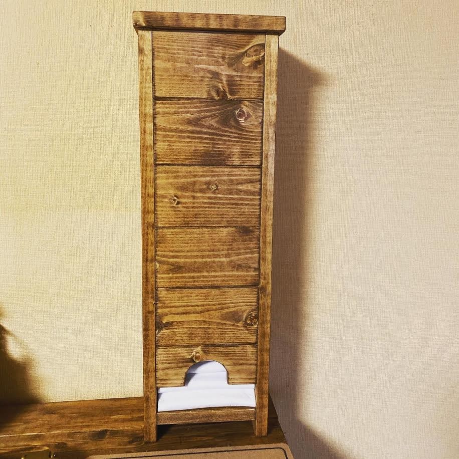 アンティーク風ペットシーツストッカー その他家具 BROOKLYN WORKS