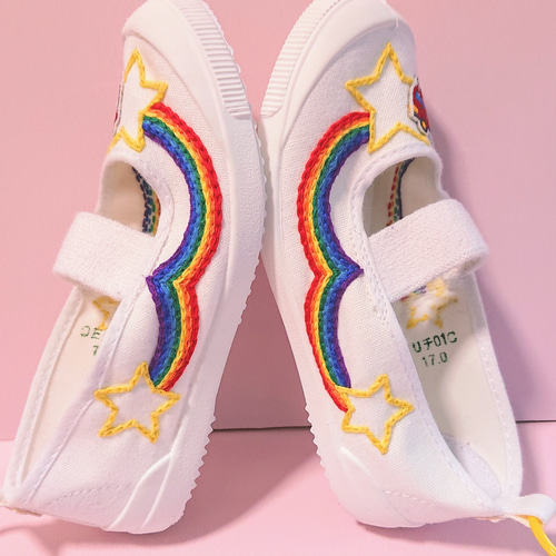 オーダー上靴デコ 只今受付休止しております オーダー受付】上履きデコ 靴 yes 通販 16585830｜Creema(クリーマ)