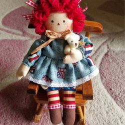 カレンさん専用　3点　ドールチャーム　ハンドメイド　カントリードール カレンさん専用 ブラック系 ドールチャーム ハンドメイド