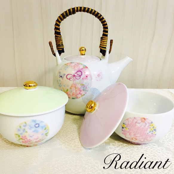 蓋付き 湯のみセット