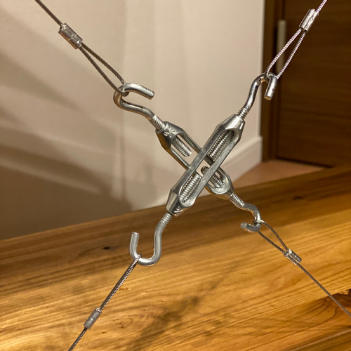 なーる様オーダー☆ボルトラック ワイヤークロス☆男前インテリア☆西海岸