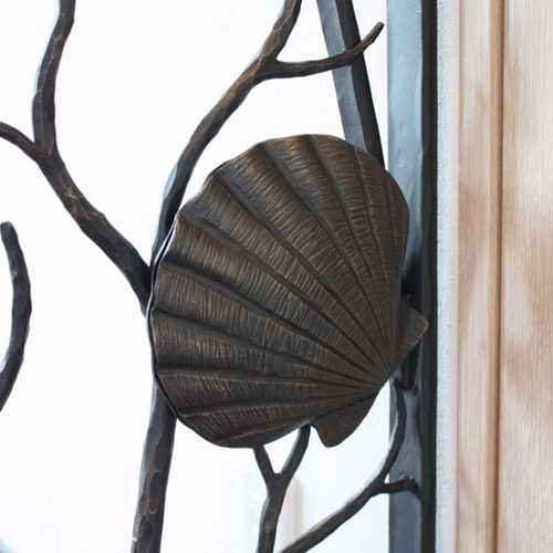 ロートアイアンのパーテーション【珊瑚・貝殻】 パーテーション