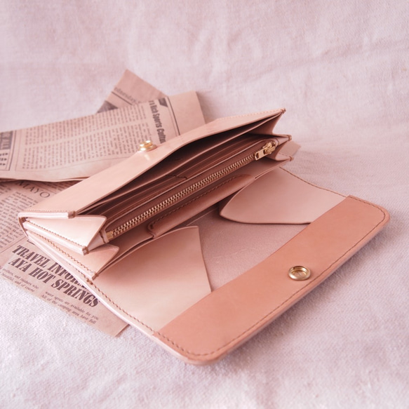 送料無料】【より経年変化を楽しみたい方へ】ギャルソンウォレットA