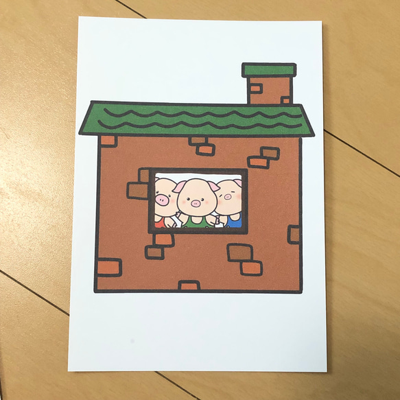 ペープサート 3匹のこぶた 童話 誕生会 保育教材 人気・おすすめ｜省スペース設計・旅行向けにおすすめ 公式 プライバシー配送 当日出荷対応商品