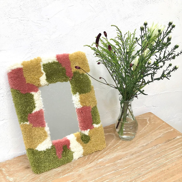 タフティングミラー(L) 春 その他インテリア雑貨 tuft Shanty 通販