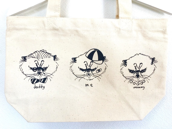 SALE"cats" mini bag. 2枚目の画像