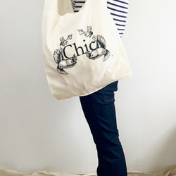 SALE"Chic"eco bag. 3枚目の画像
