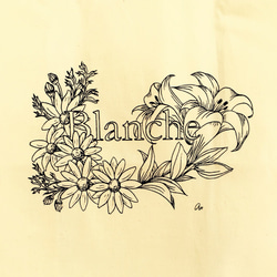 SALE"Blanche"eco bag. 2枚目の画像