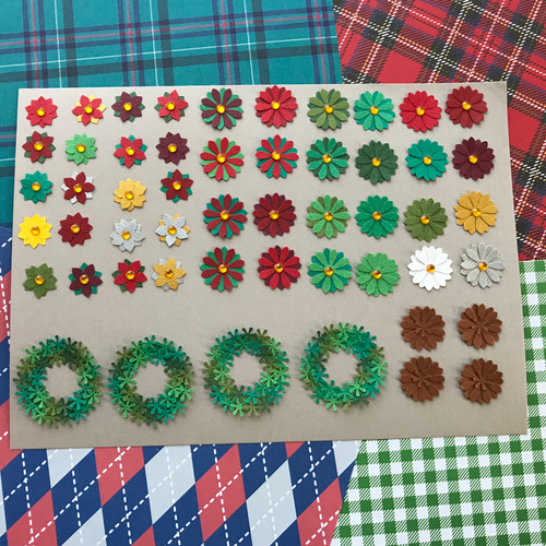 SALE【クリスマスな花】クラフトパンチ 450円→350円 100円値下中