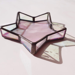 ステンドグラストレー「五芒星」 その他インテリア雑貨 suumin 通販