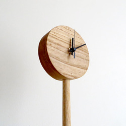 key 様バージョン　one-legged clock｜140cm floor type （スムース秒針｜バック蓋なし） 1枚目の画像