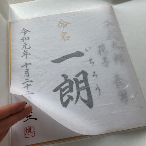 命名書 筆文字 【*色紙ver】 色紙命名書 略式命名書 赤ちゃん 命名書 筆文字 【*色紙ver】 色紙命名書 略式命名書 赤ちゃん