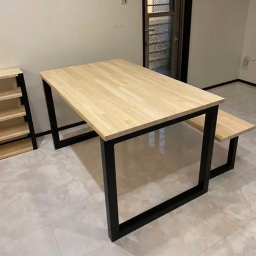 アイアンダイニングテーブル ベンチ一脚セット ダイニングテーブル ACE