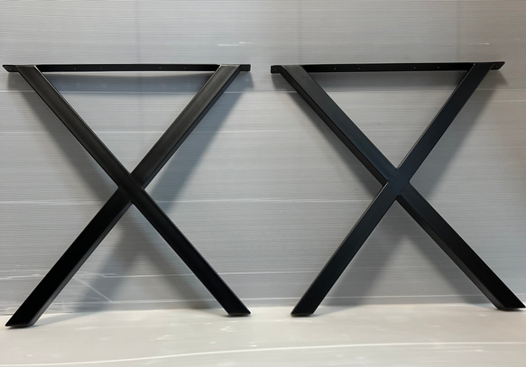 オリジナルアイアン脚　40角パイプ仕様　ダイニングテーブル脚⭐︎オーダー可能⭐︎ オリジナルアイアン脚 40角パイプ仕様 ダイニングテーブル脚