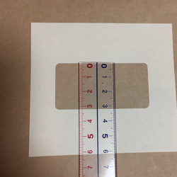 《クラフト無地シール》長方形(角丸)型3.2×6.4cm80枚送料無料 3枚目の画像
