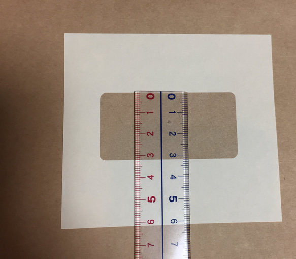 《クラフト無地シール》長方形(角丸)型3.2×6.4cm80枚送料無料 3枚目の画像