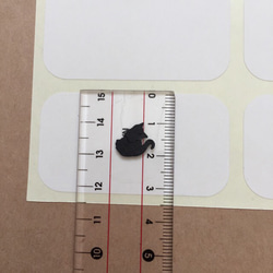 JW-42《上質紙シール》長方形型シール☆3.2×6cm☆100枚⁂送料無料⁂ 4枚目の画像