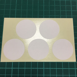 《上質紙シール》正円形型シール3.5cm50枚 1枚目の画像