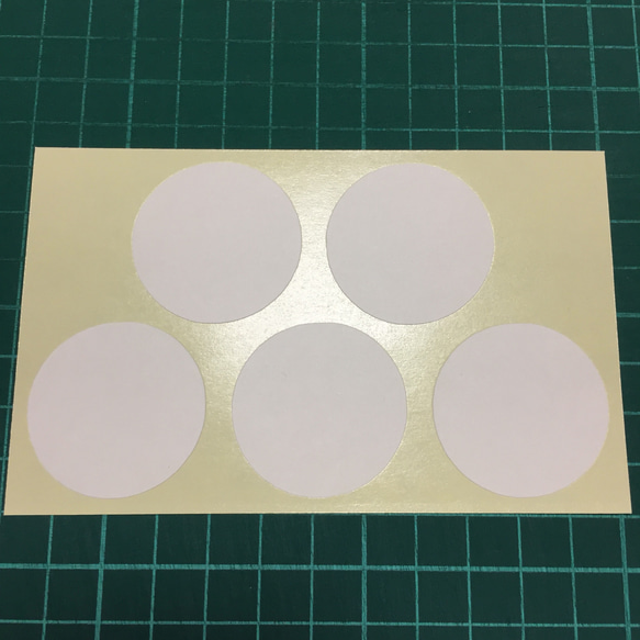 《上質紙シール》正円形型シール3.5cm50枚 1枚目の画像