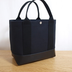 ８号帆布　iroiro tote ST　BlkBLKBlkBlk 黒 3枚目の画像