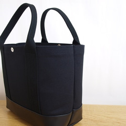 ８号帆布　iroiro tote ST　BlkBLKBlkBlk 黒 4枚目の画像