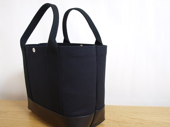 ８号帆布　iroiro tote ST　BlkBLKBlkBlk 黒 4枚目の画像