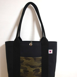 NEW  iroiro tote 「middle」 BlkGKmBlk 4枚目の画像