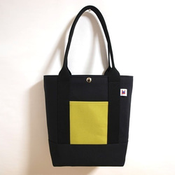 iroiro tote 「middle」 BlkBlkHGBlk 1枚目の画像