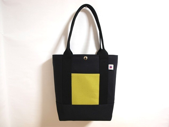 iroiro tote 「middle」 BlkBlkHGBlk 1枚目の画像