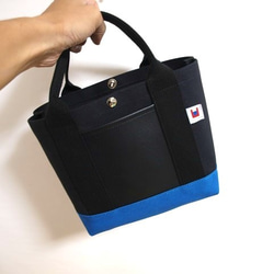 ８号帆布　iroiro tote CA BlkBBLKBlk 4枚目の画像