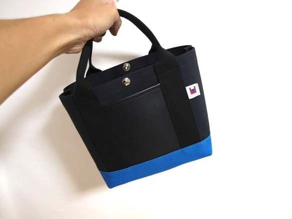 ８号帆布　iroiro tote CA BlkBBLKBlk 4枚目の画像