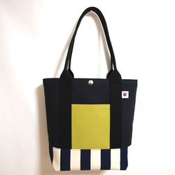 iroiro tote 「middle」 BlkSnHGBlk 1枚目の画像