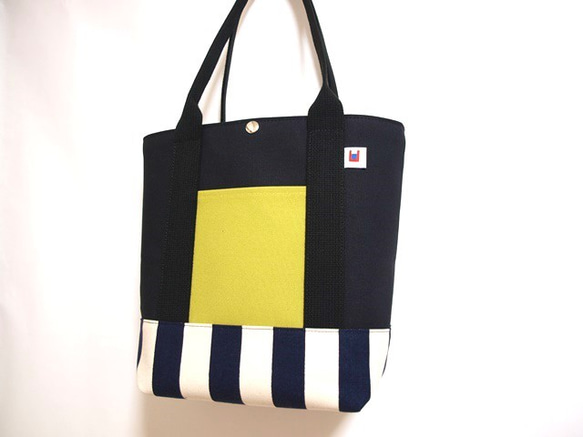 iroiro tote 「middle」 BlkSnHGBlk 2枚目の画像