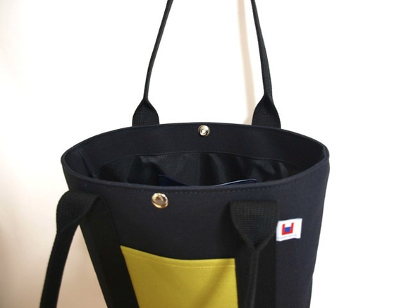 iroiro tote 「middle」 BlkSnHGBlk 6枚目の画像