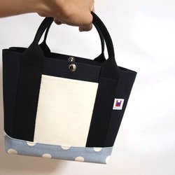 iroiro tote 「ＣＡＲＴ」 BlkGdKBlk 6枚目の画像