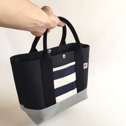 iroiro tote 「STANDARD」 BlkGSnBlk 3枚目の画像