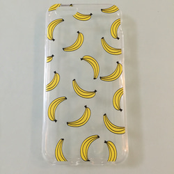 iPhone6sシリコンケース【バナナ】 3枚目の画像