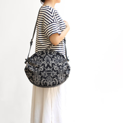 ⚮̈ミナペルホネン ヌッピバッグ sky flower ショルダーバッグ