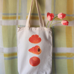 Bread tote bag <A4尺寸>An-Bread,Chocolate Cornet,Cream Bread 第6張的照片