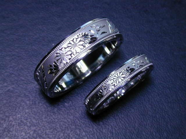 通販でクリスマス 羽根モチーフ 葉っぱ　リーフ　シルバーリング　指輪　彫金　ハンドメイド アクセサリー