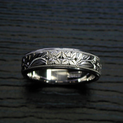 日本の彫金『松竹梅』 指輪・リング Tebori 通販 4836281｜Creema