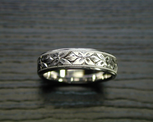 シルバー彫刻 リング.オリジナルの逸品 CARVEX スカル リング 侍 繊細彫刻名人小手作品 純銀シルバー＋