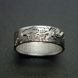 縁起物　時代物　指輪　神獣浮き彫り　美術品　アンティーク 縁起物 時代物 指輪 神獣浮き彫り 美術品 アンティークの通販 by