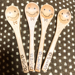ウッドバーニング☆名入れスプーン カトラリー kiccachun10 通販