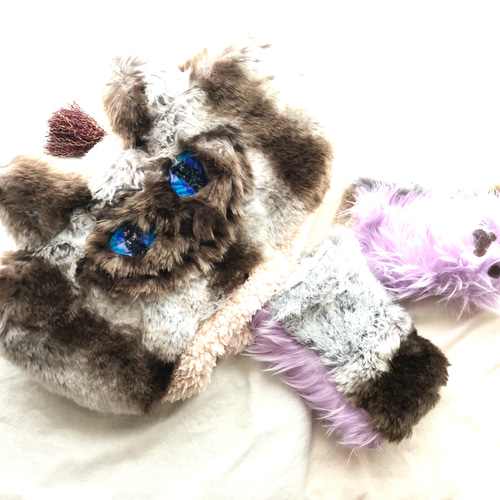 受注】猫の手 アームウォーマー ハンドウォーマー 肉球 ハンドメイド