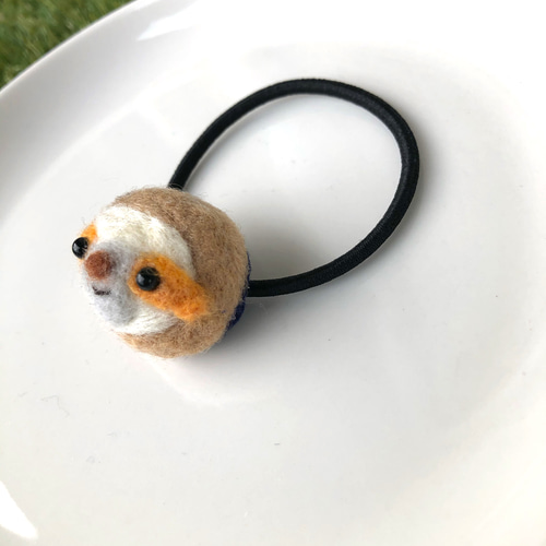 ナマケモノのヘアゴム ヘアゴム きなこぷりん 通販 12860127｜Creema  